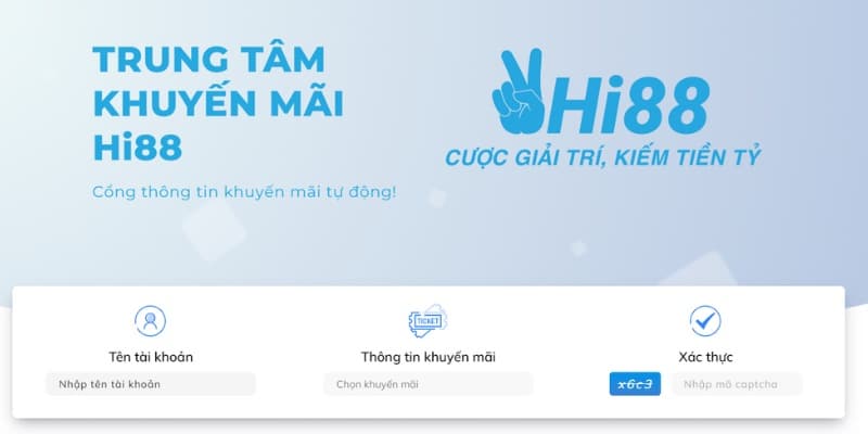 Cách tham gia nhận thưởng nạp lần đầu từ nhà cái Hi88