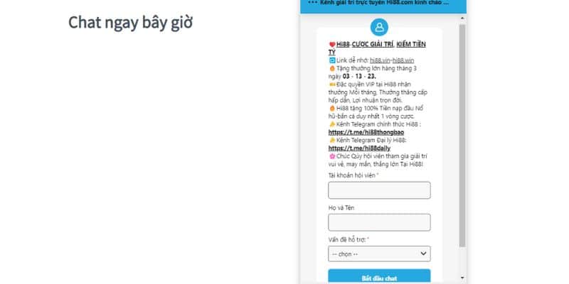Người dùng nên liên hệ Hi88 để được giải quyết khi có sự cố